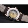 Patek Philippe Swiss Calatrava Ribbed Bezel Grey Dial Brown Leather Strap 7650