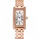 Cartier Tank Americaine White Dial Diamond Bezel Rose Gold Case And Bracelet 1453779