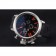 U-Boat 1001 Orange On Black Dial Stainless Steel Case Rubber Bracelet 622716
