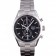Tag Heuer SLR Polished Stainless Steel Case Black Dial Stainless Steel Strap