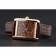 Cartier Tank MC Brown Dial Gold Case Brown Leather Strap 622583