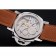Panerai Radiomir Brushed Stainless Steel Case Black Dial Brown Leather Strap