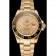Swiss Rolex GMT Master II Gold Dial Black Bezel Gold Case And Bracelet 1453749