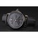 Swiss Patek Philippe 5170J Chronograph Black Dial Black Case Black Leather Strap