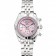 Breitling Chronomat Quartz Pink Dial Stainless Steel Case And Bracelet