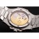 Swiss Patek Philippe Nautilus Black-Blue Dial Stainless Steel Bracelet 1453948