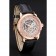 Swiss Piaget Altiplano Skeleton Dial With Diamonds Rose Gold Case Black Leather Strap