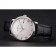 Blancpain Villeret Ultra Slim White Groved Dial Gold Numerals Stainless Steel Case Black Leather Strap