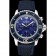 Swiss Blancpain Fifty Fathoms Flyback Chronograph Blue Dial Blue Bezel Stainless Steel Case Blue Canvas Strap