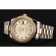 Swiss Rolex Day-Date Champagne Dial Gold Diamond Case Two Tone Stainless Steel Bracelet 1453974