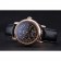 Patek Philippe Geneve Grand Complications Black Dial Tourbillon Rose Gold Bezel Black Band 622157