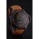 Swiss Panerai Luminor Marina 1950 3 Days Brown Dial Black Case Brown Leather Strap