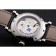 Patek Philippe Complications Moonphase Tourbillon Black Dial Stainless Steel Case Black Leather Strap
