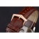 Patek Philippe Moonphase Chronograph White Dial Gold Case Brown Leather Strap 622843