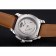 Cartier Calibre Tourbillon White Dial Stainless Steel Case Brown Leather Strap 622750