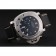 Panerai Luminor Submersible Black Dial Stainless Steel Case Black Leather Strap