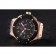 Hublot Big Bang King Black Strap Gold Dial Watch