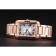 Cartier Tank Anglaise 30mm White Dial Rose Gold Case And Bracelet