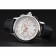 Swiss Patek Philippe Split Seconds Chronograph White Dial Rose Gold Hands Stainless Steel Case Black Leather Strap