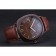 Panerai Luminor Marina Militare Purple Stainless Steel Bezel Brown Bracelet 622321