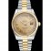 Rolex Day-Date Two Tone Stainless Steel 18k Gold Plated Gold Dial