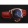 Panerai Radiomir Black Dial Rose Gold Case Red Leather Strap 1453806