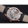 Patek Philippe Geneve Two Dial Black Dial Rose Gold Bezel Black Leather Band 622146