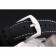 Bell and Ross BR126 Flyback Black Dial Silver Case Black Suede Leather Strap