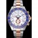 Rolex Yacht-Master II White Dial Blue Bezel Stainless Steel and Rose Gold Bracelet 622270
