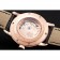 Swiss Piaget Altiplano Rose Gold Skeleton Dial With Diamonds Rose Gold Case Black Leather Strap