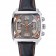 Tag Heuer Monaco 24 Calibre 36 Chronograph Gold And Beige Dial Black Leather Strap 622274