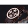 Patek Philippe Geneve Two Dial Rose Dial Rose Gold Bezel Brown Leather Band 622149