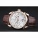 Patek Philippe Complications Chronograph White Dial Gold Case Brown Leather Bracelet 1454236