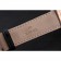 Swiss Rolex Cellini Time Rose Gold Case Black Dial Black Leather Bracelet 622656