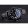 Swiss IWC Mark XVII Black Steel Case Black Dial Black Leather Bracelet 622667