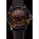 Blancpain Fifty Fathoms Speed Command Carbon Fiber Dial With Orange Markings Black PVD Case Black Leather Strap 1453776