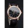 Patek Philippe Perpetual Calendar Retrograde Date Black Dial Rose Gold Case Black Leather Bracelet 1454150