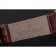 Patek Philippe Calatrava Rose Gold Dial Roman Numerals Ribbed Bezel Rose Gold Case Brown Leather Strap