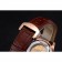 Omega Tresor Master Co-Axial Black Dial Rose Gold Case Brown Leather Strap