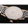 Patek Philippe Calatrava Ladies White Dial Yellow Gold Case Two Tone Bracelet 1453828