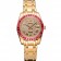 Rolex Datejust Diamond Dial Pink Jewels Bezel Gold Case And Bracelet 622835