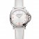 Panerai Radiomir White Dial Stainless Steel Case White Leather Strap 1453805