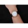 Rolex Cellini White Dial Gold Case Brown Leather Strap 622833