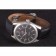 Omega Seamaster Black Dial with Black Leather Band 621574
