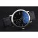 Piaget Altiplano Silver Case Black Dial Black Leather Bracelet 622629