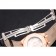 Swiss Audemars Piguet Royal Oak Black Dial Gold Case Black Leather Strap
