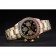 Rolex Daytona Cosmograph Rainbow Crystals Bezel Rose Gold Strap Black Dial 80251