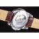 Cartier Calibre Flying Tourbillon White Dial Two Tone Case Brown Leather Bracelet