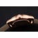Swiss Rolex Cellini Black Dial Rose Gold Case Black Leather Strap