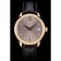Piaget Swiss Traditional Grey Dial Black Leather Strap 7622